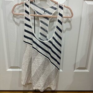 NWT FREE PEOPLE MOVEMENT STRIPED RACERBACK TANK IN SIZE MEDIUM